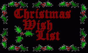 blog wish list